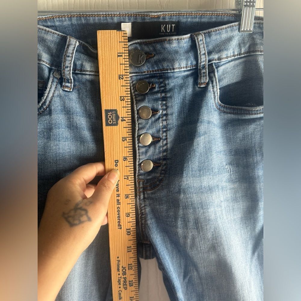 Kut from the‎ Kloth distressed jeans size 10 - Picture 6 of 12